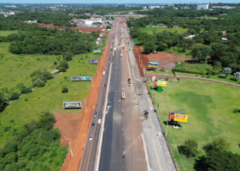 Duplicação da Rodovia das Cataratas em Foz do Iguaçu chega a 78,24% de conclusão