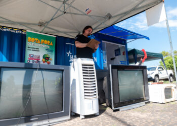 Bota Fora de Eletrônicos recolhe 3,6 toneladas de materiais em Ponta Grossa