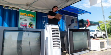 Bota Fora de Eletrônicos recolhe 3,6 toneladas de materiais em Ponta Grossa