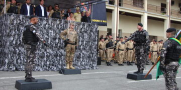 PMPR realiza solenidade de entrega de comando do BPRONE